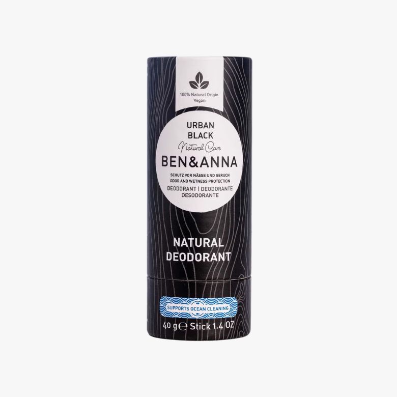 Desodorante natural con aroma urban black