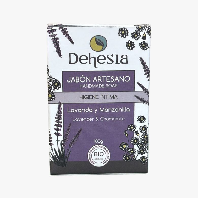 Jabón de higiene íntima lavanda y manzanilla 100gr